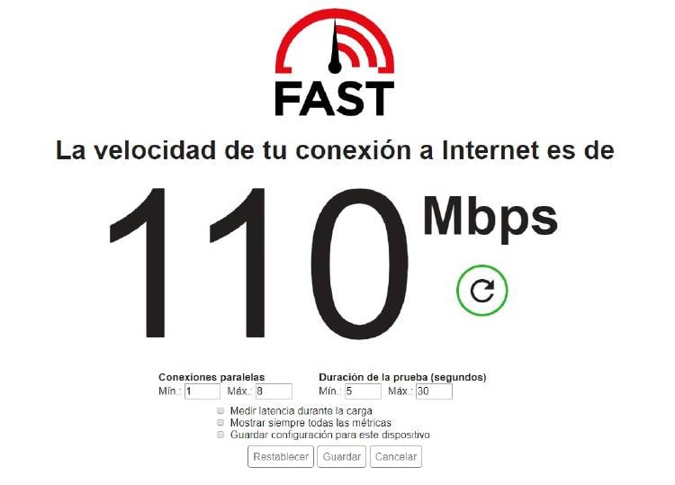 ajustes test de velocidad netflix ajustes test de velocidad netflix