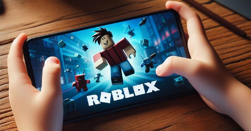 jugando roblox