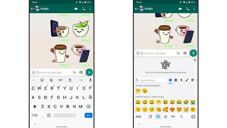 emoticonos caracteres whatsapp