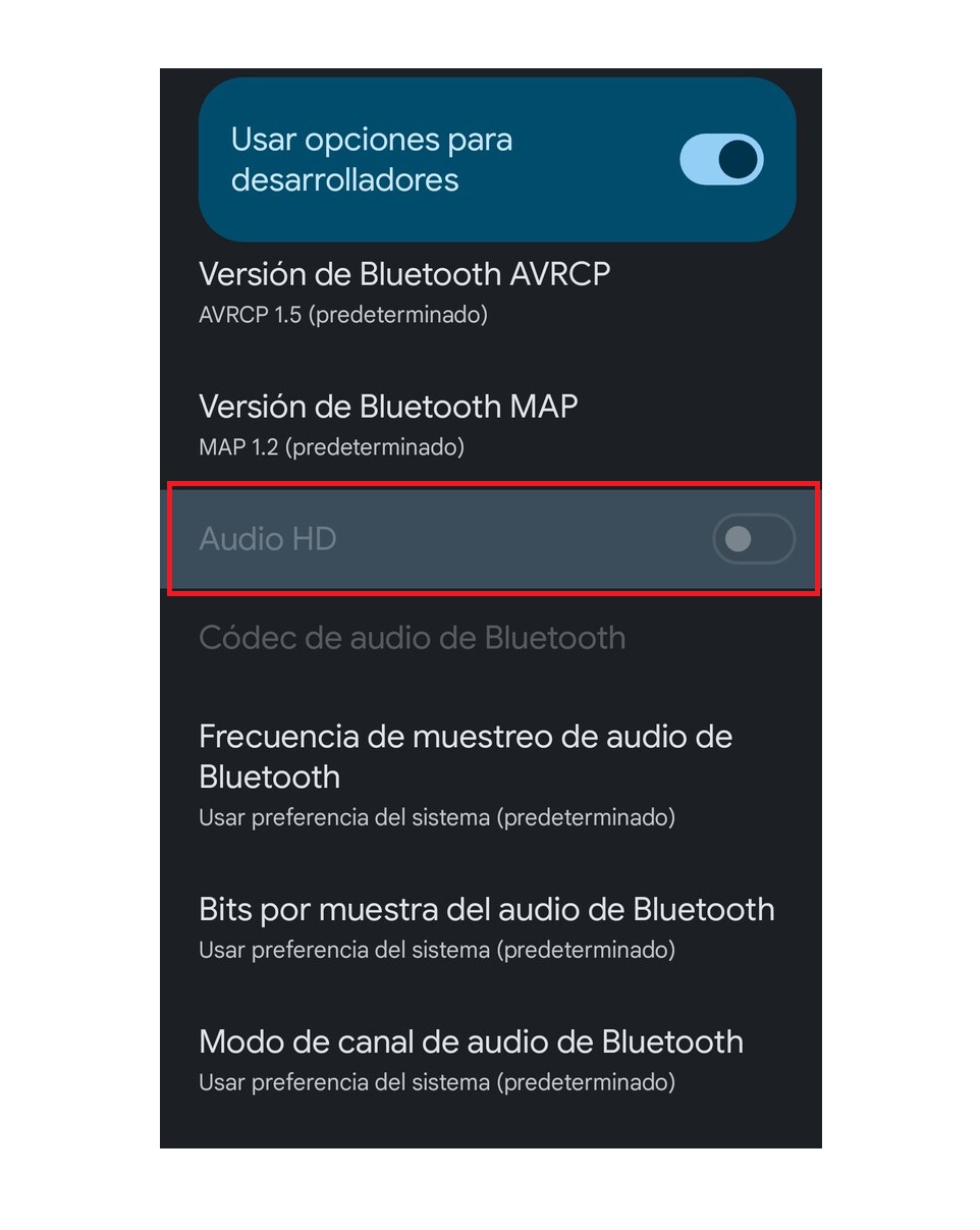 Audio HD