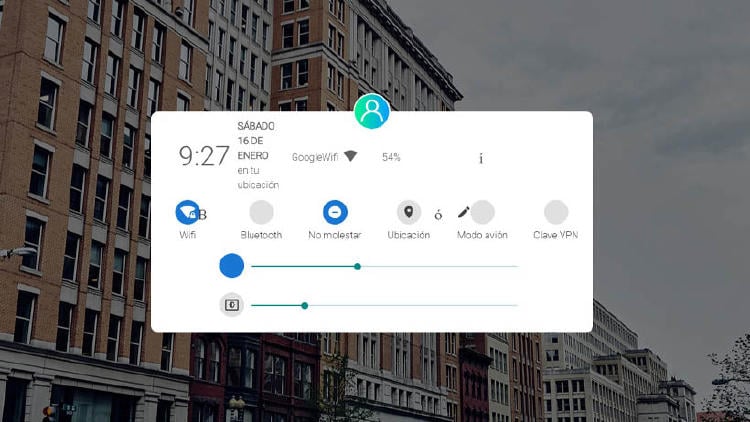 Posible Fuchsia OS Posible aspecto de Fuchsia OS