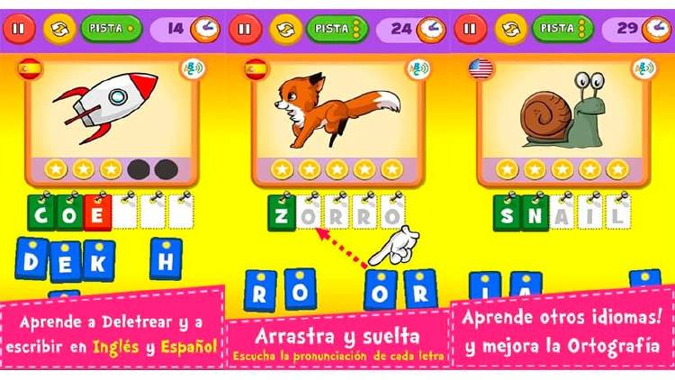 Apps para aprender a escribir niños