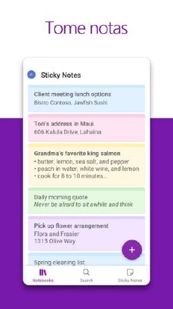 onenote aplicación onenote