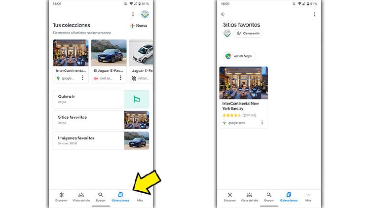 colecciones google discover colecciones google discover