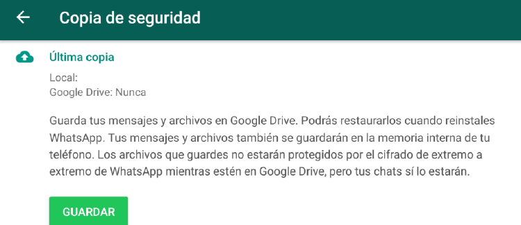 copia drive whatsapp copia drive whatsapp