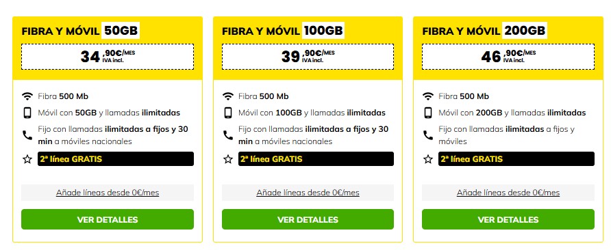 fibra y movil masmovil