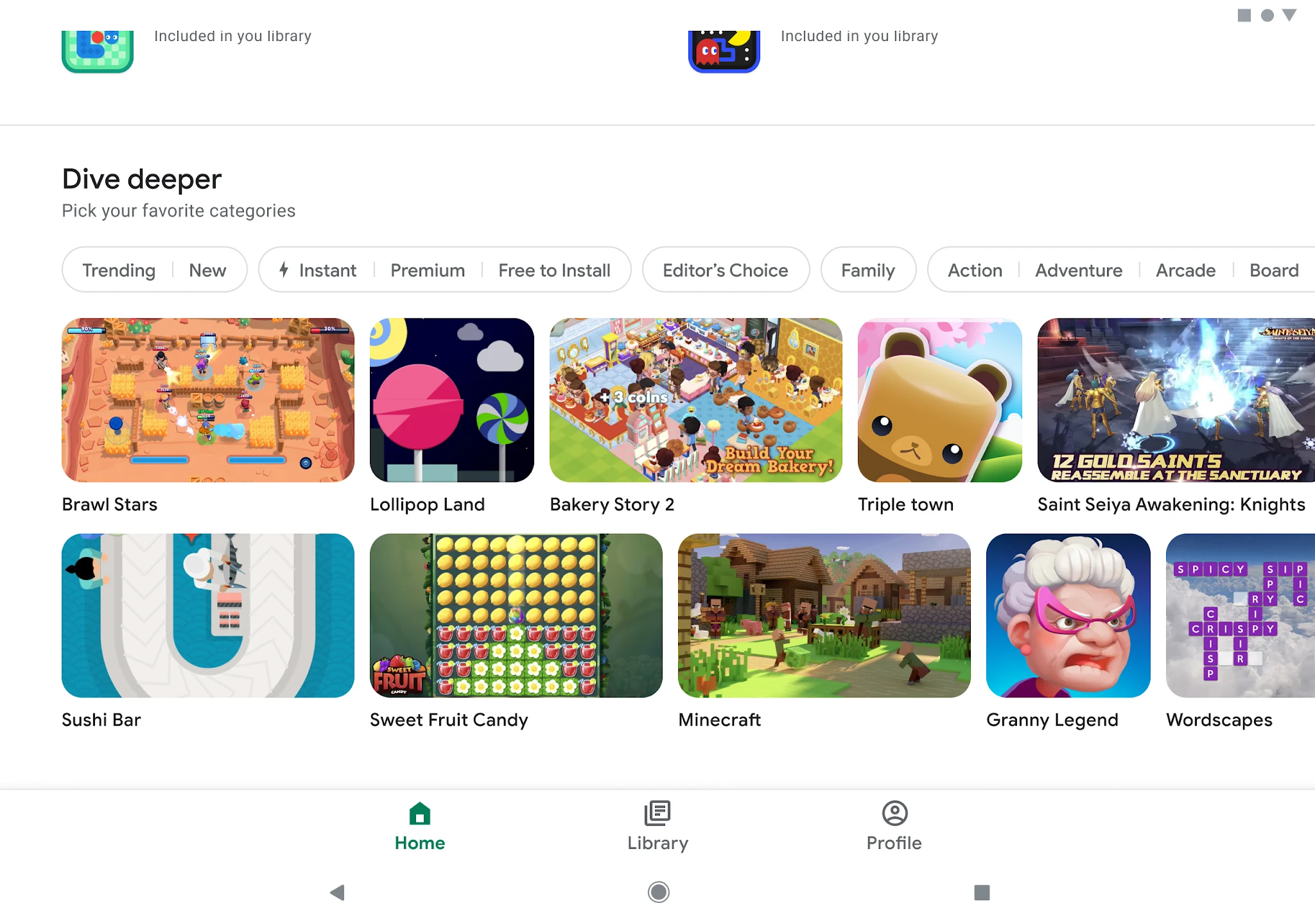 google play juegos