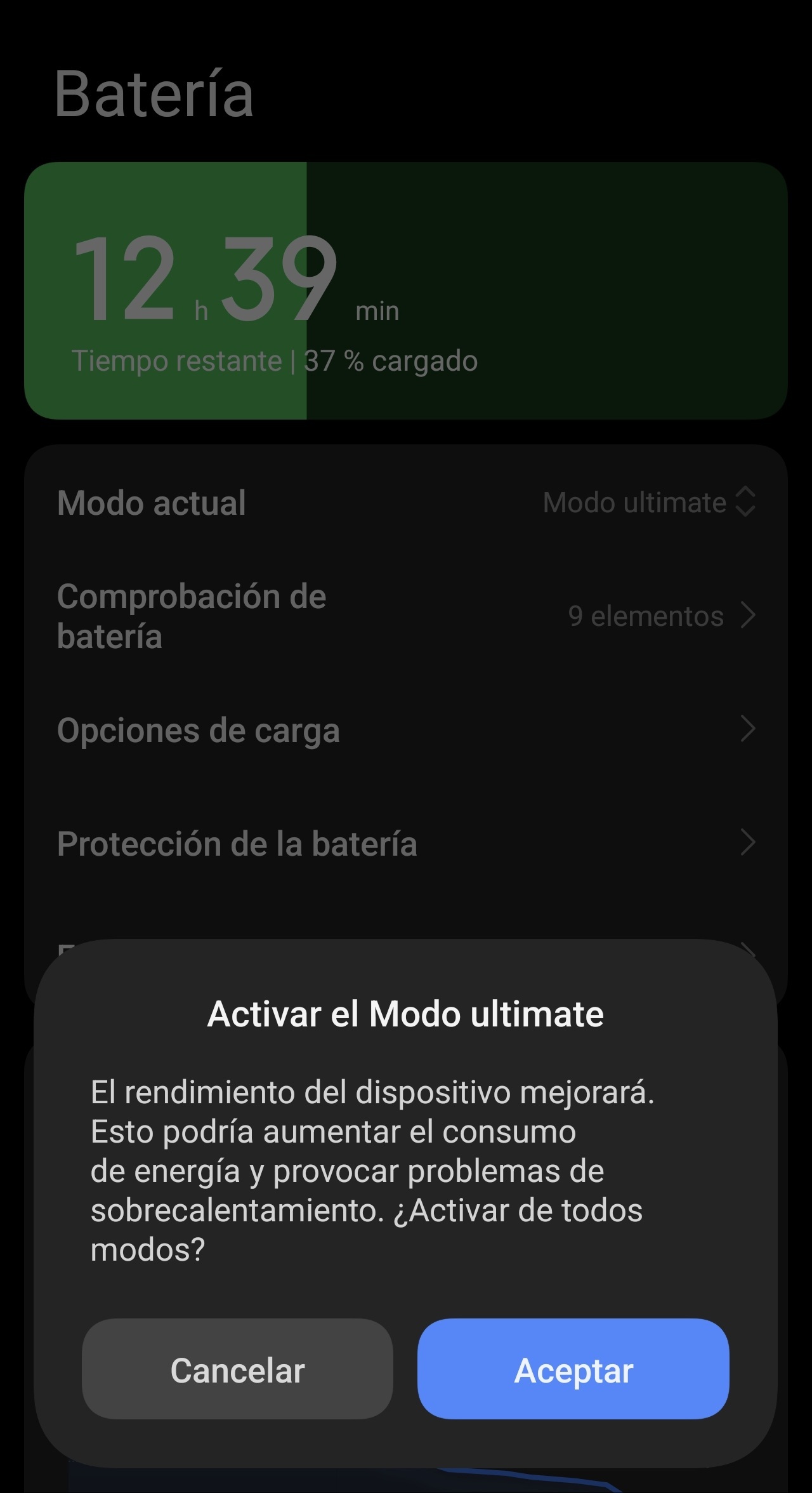 Modo Ultimate Xiaomi