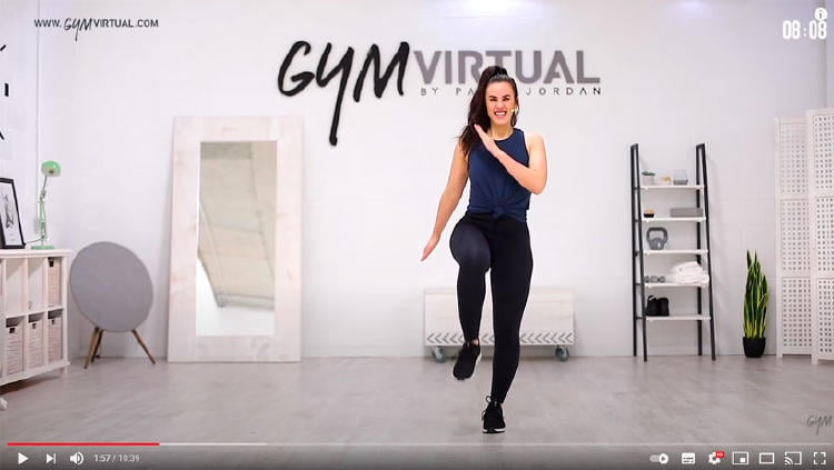 gym virtual entrenamiento youtube