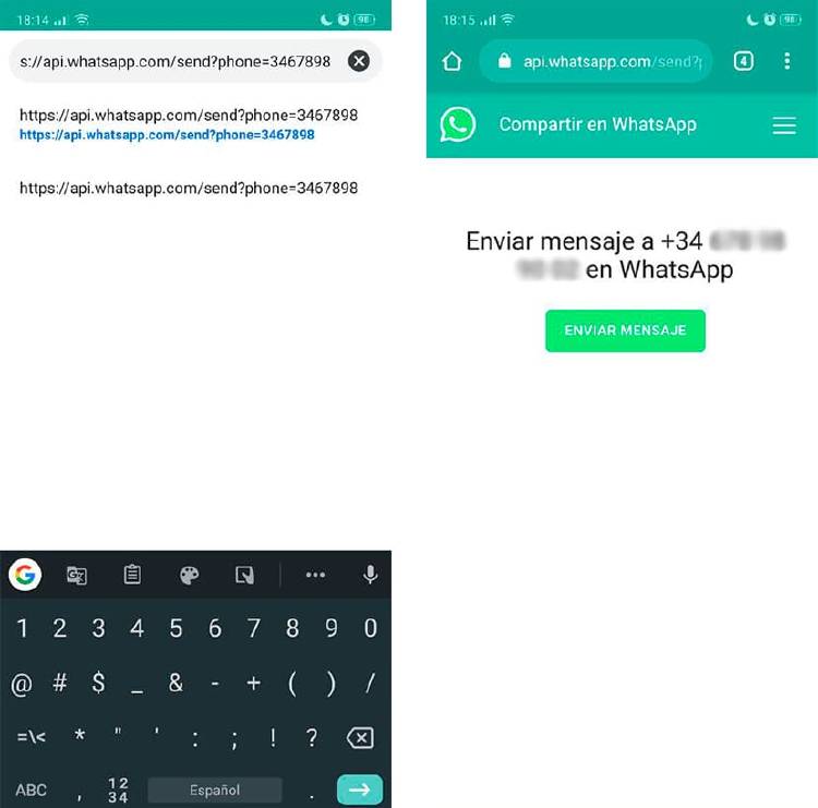 contactos whatsapp sin guardar contactos whatsapp sin guardar