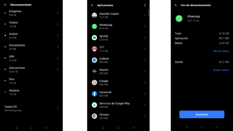 cache whatsapp cache whatsapp