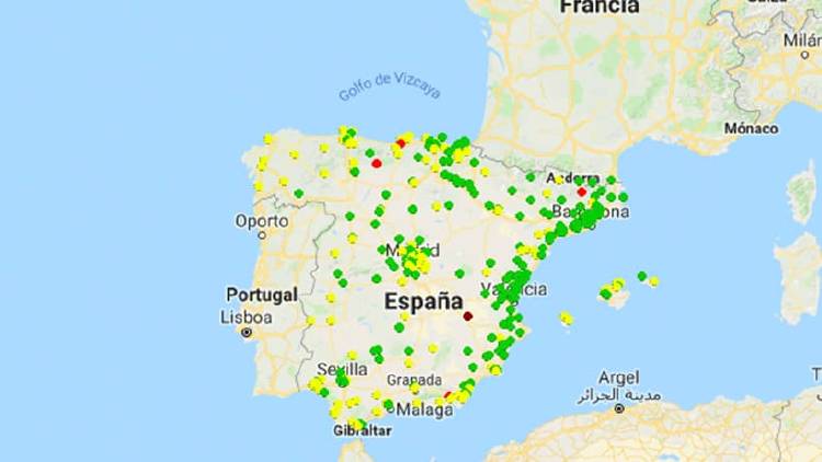 Conoce los niveles de contaminación desde tu móvil con estas apps Conoce los niveles de contaminación desde tu móvil con estas apps