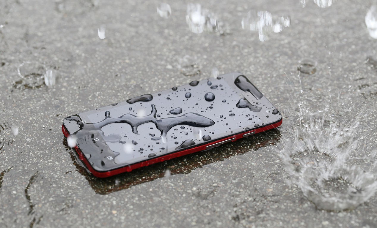 movil mojado