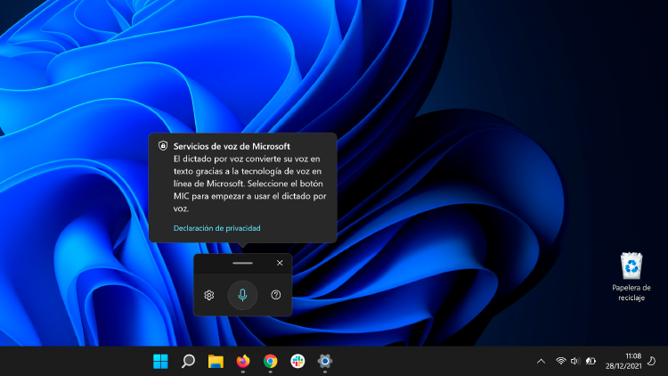 windows 11 función dictado windows 11 función dictado