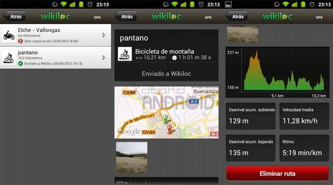 App para hacer rutas en bici | app bici