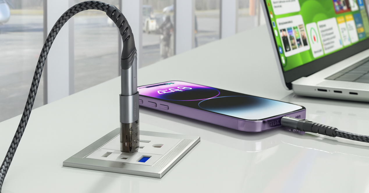 puerto usb al ordenador