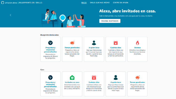 blueprints alexa crear skills alexa