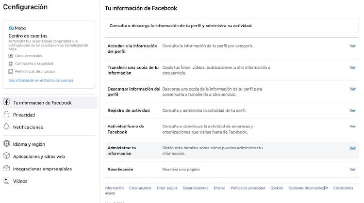 configurar facebook