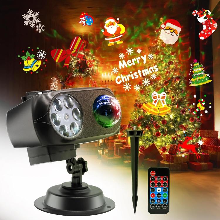 Proyector de Navidad para exterior