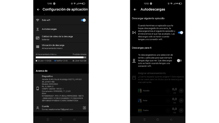 autodescargas android