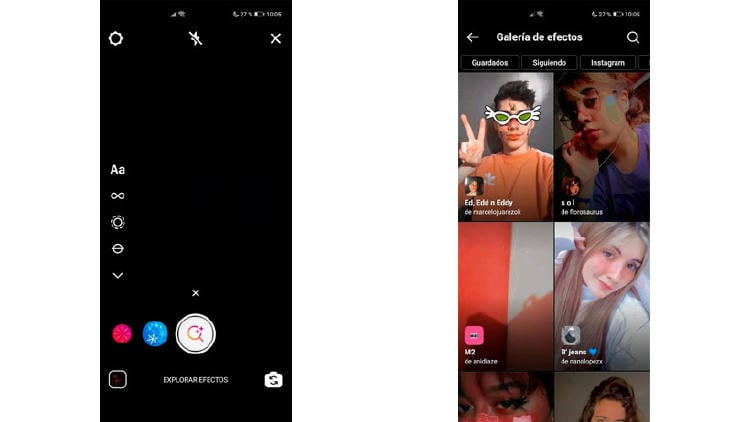 efectos instagram efectos instagram