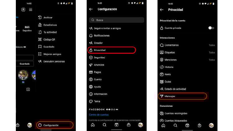 mensajes privados grupos instagram mensajes privados grupos instagram