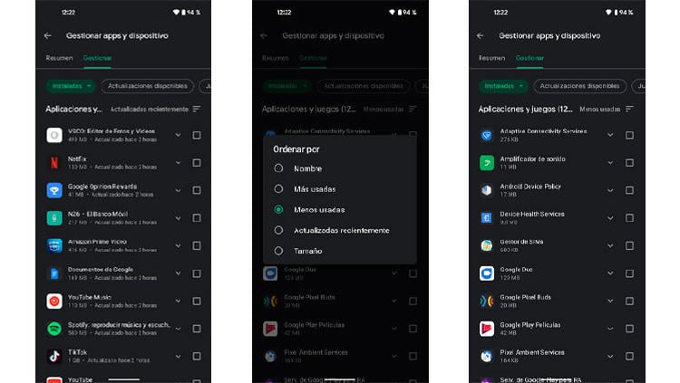 apps menos usadas movil android apps menos usadas movil android