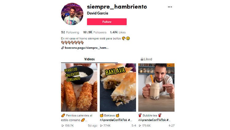 comida recetas tiktok