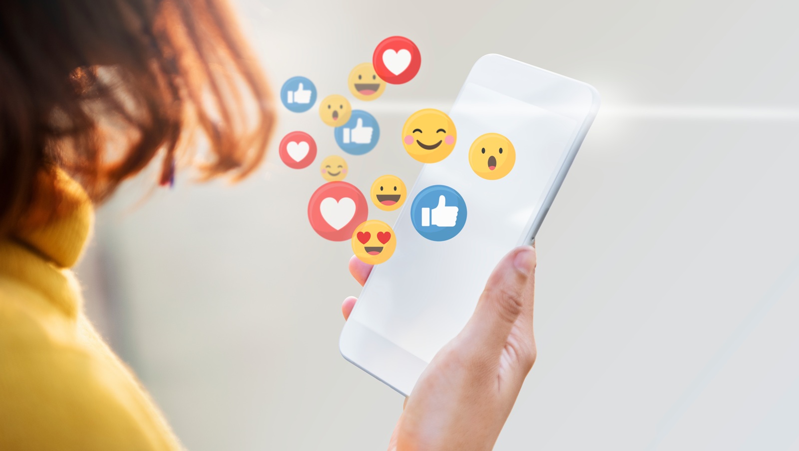 redes sociales interaccion movil