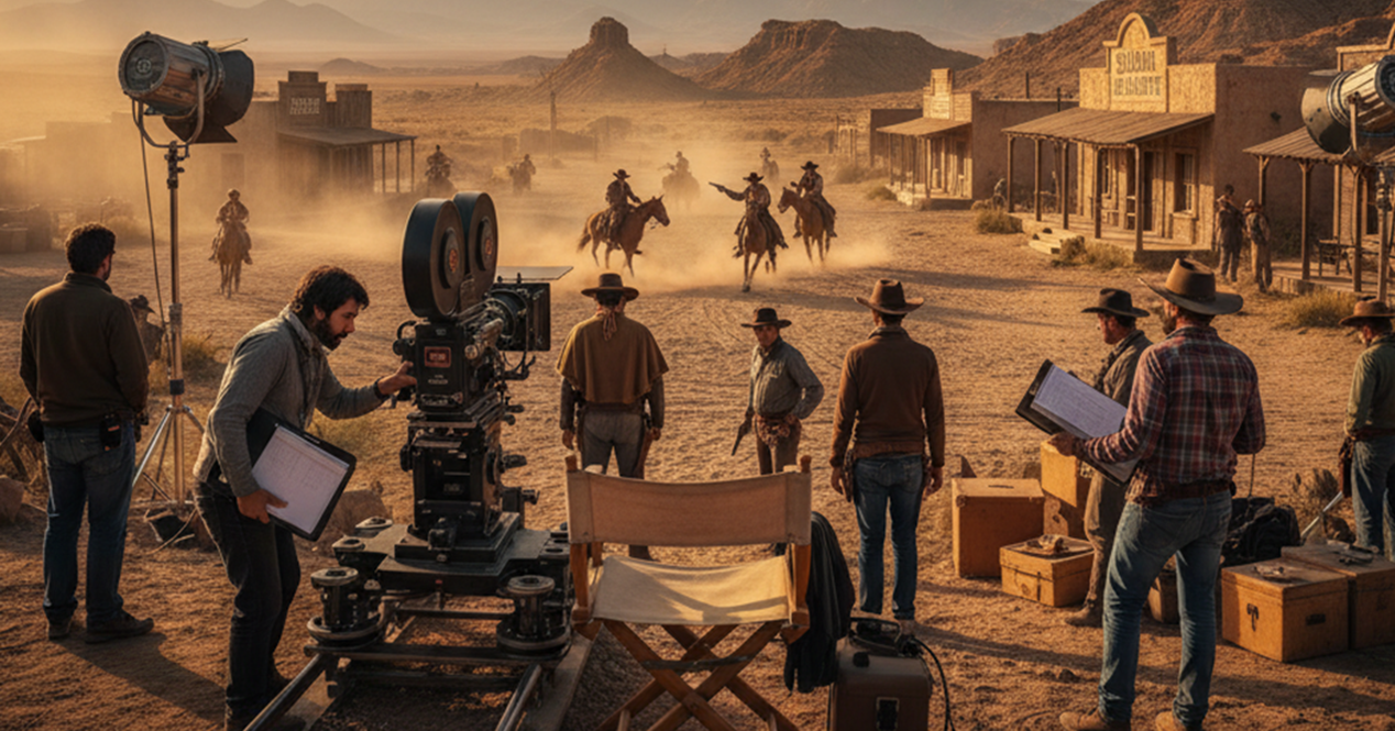 rodaje pelicula del oeste