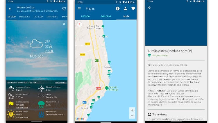app medusas playas app medusas playas
