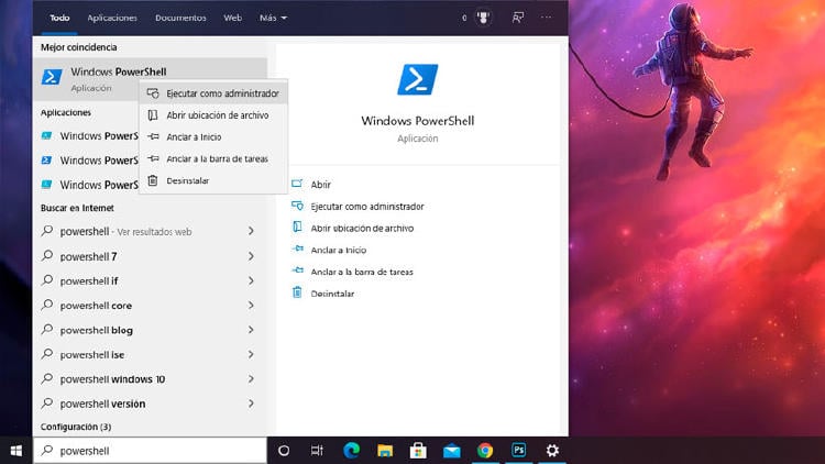 powershell powershell