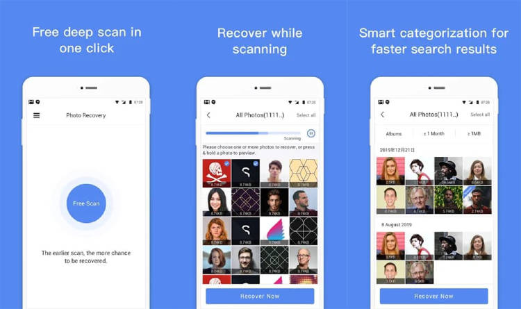 App para recuperar fotos borradas del móvil App para recuperar fotos borradas del móvil