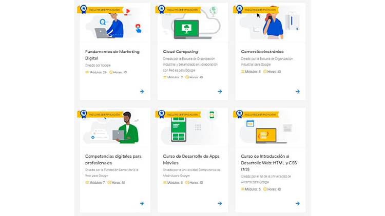 cursos online google cursos online google