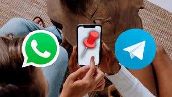fijar conversaciones whatsapp telegram