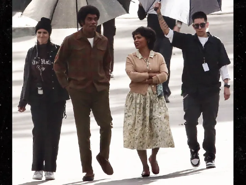 Michael rodaje Michael rodaje