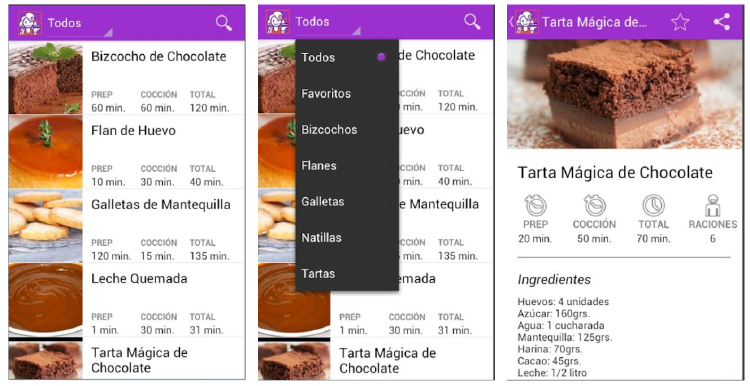 postres abuela Android
