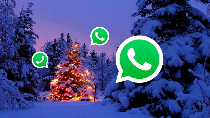Mensajes e imagenes para felicitar la navidad por WhatsApp
