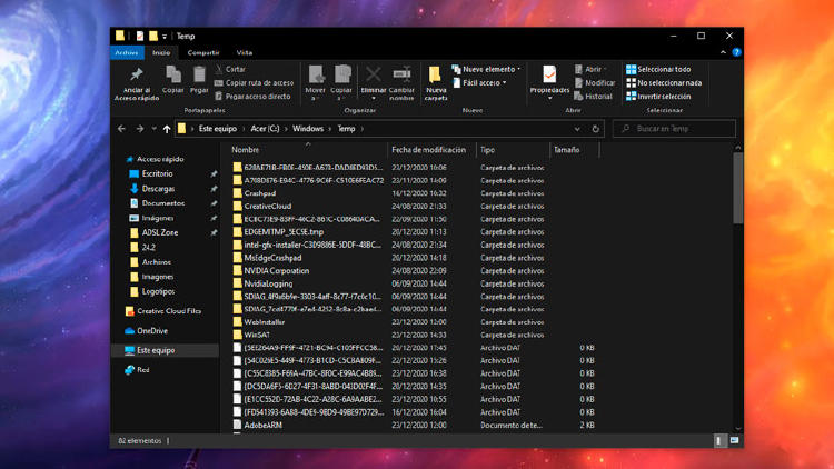 archivos temporales windows