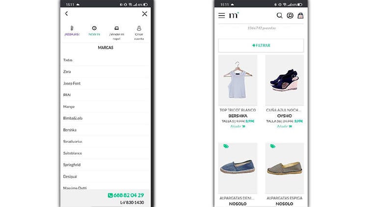 micolet app vender ropa