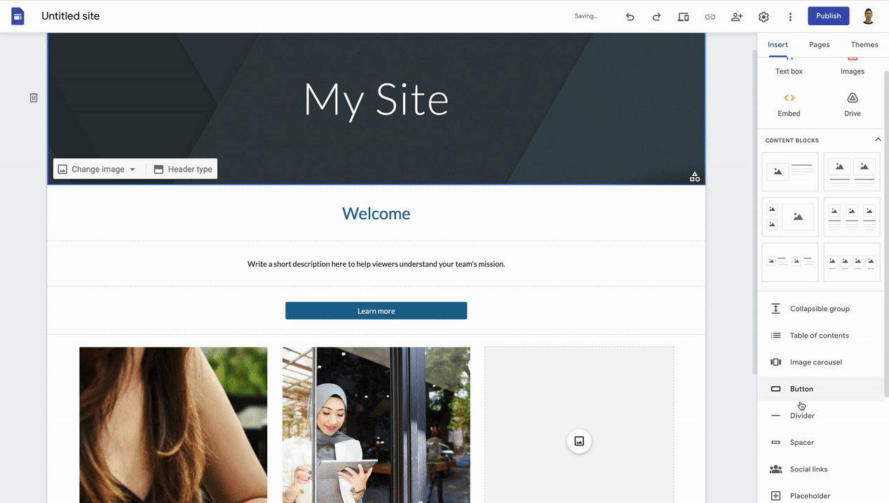 Google sites