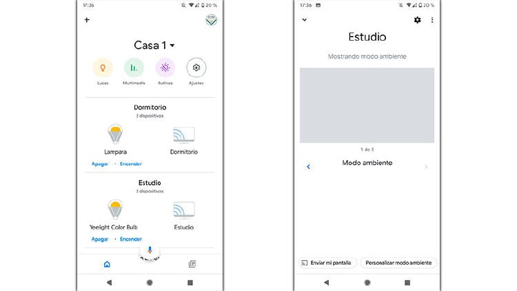 enviar pantalla google home enviar pantalla google home