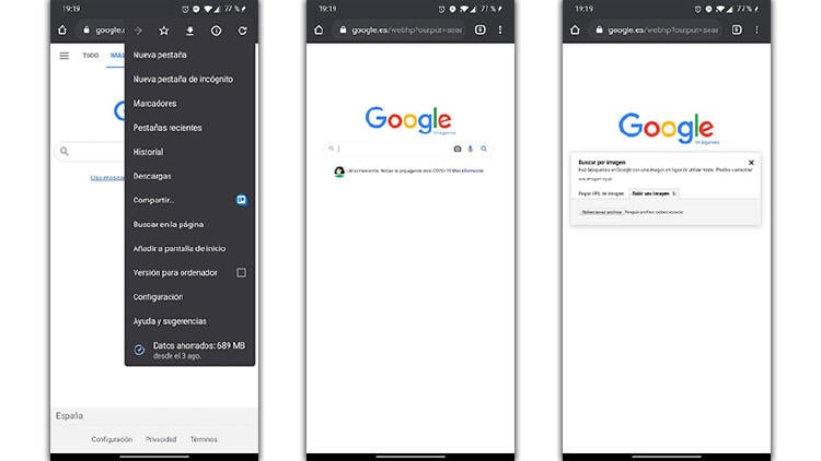 búsqueda imagen google movil búsqueda inversa de imagen en Google desde el móvil