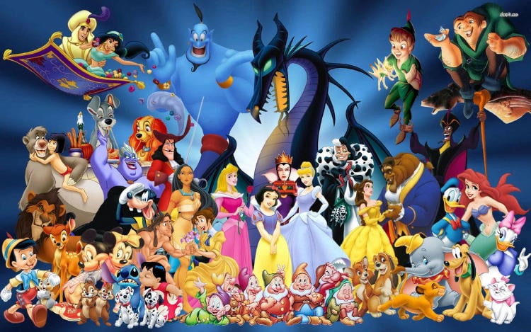 personajes disney personajes disney