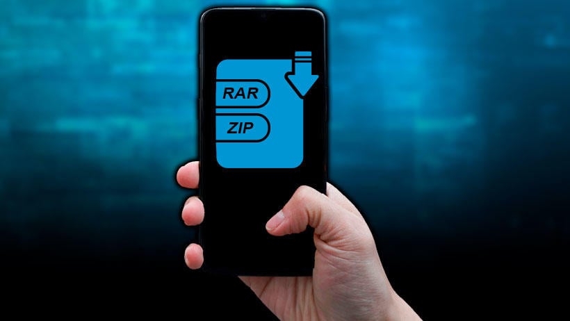 descomprimir archivos rar zip android