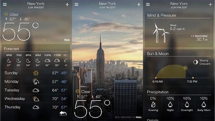 Yahoo Weather Yahoo Weather