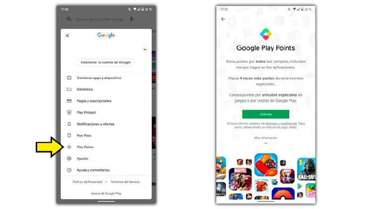 google play points