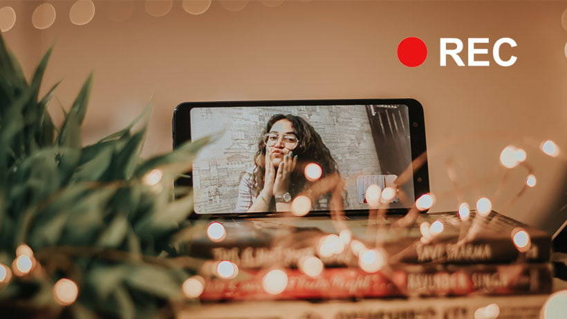 grabar videollamadas smarthphone