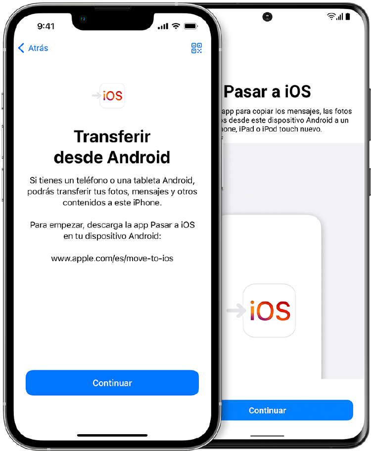 transferir a ios