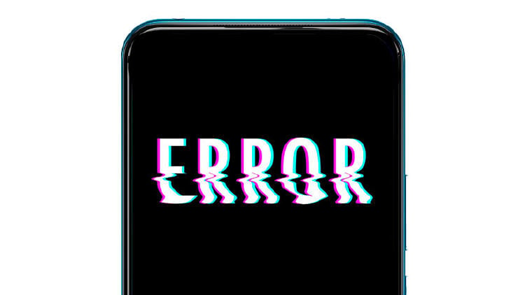 problemas movil android error